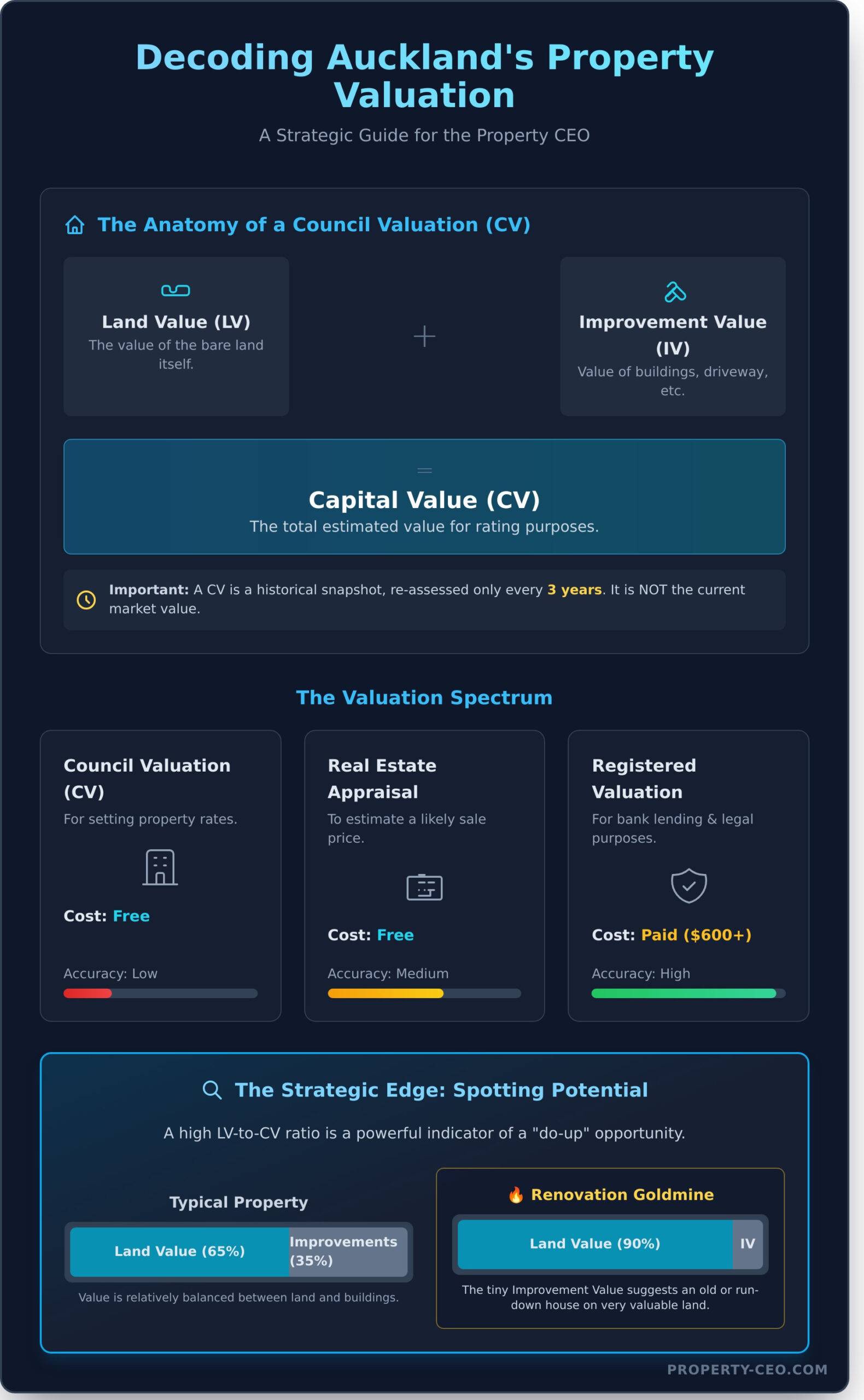 Auckland Council Property Valuation: An Investor’s Strategic Guide - Infographic