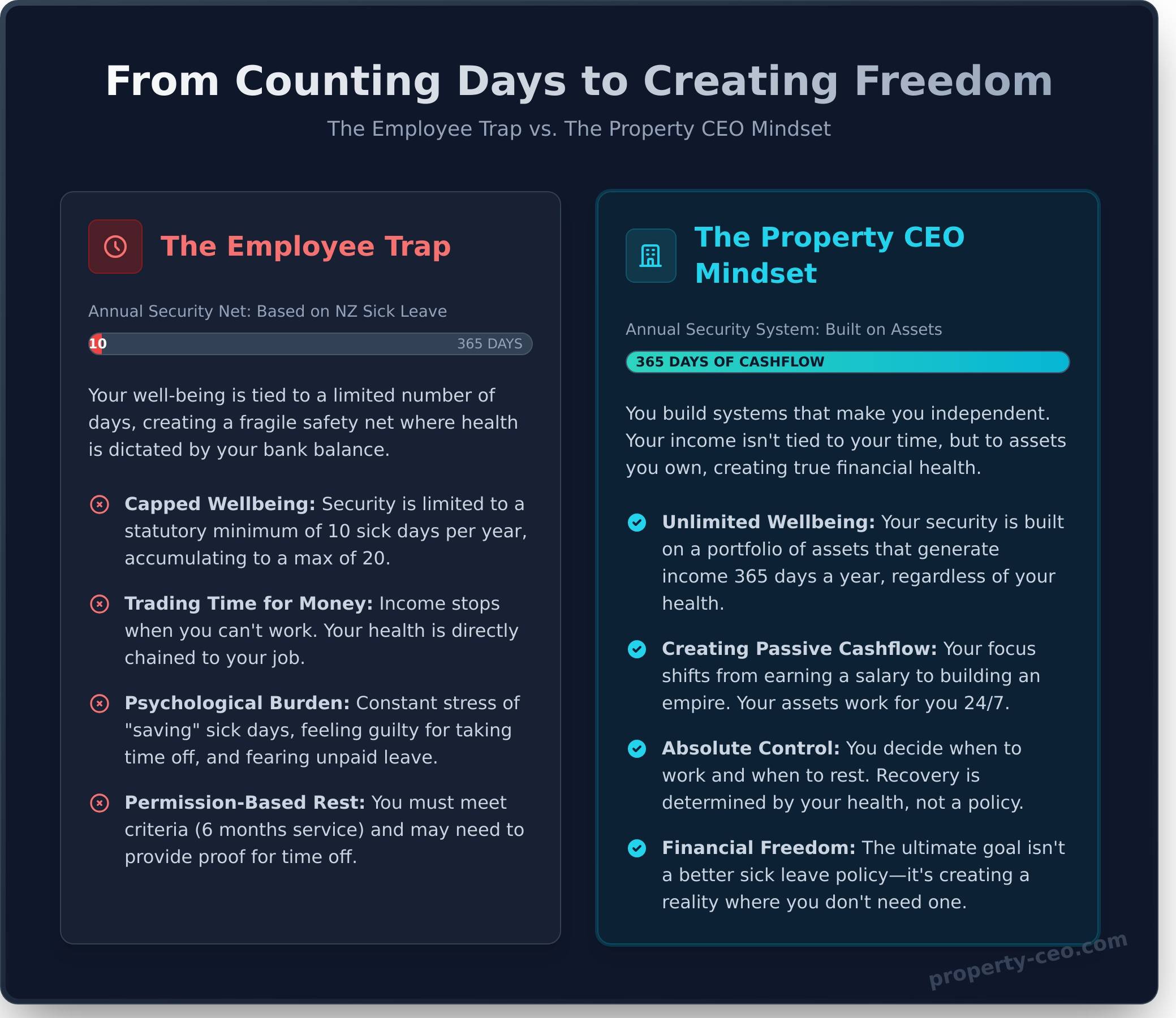 Sick Leave in NZ: The Ultimate Guide for Ambitious Professionals - Infographic